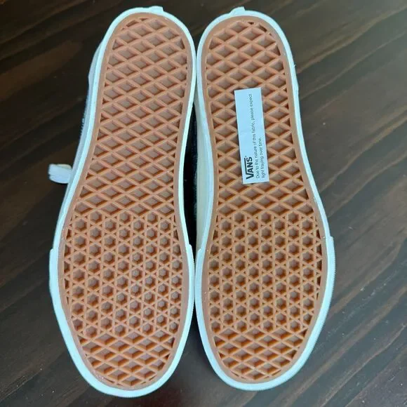 Size 8.5 - Unisex Vans Old Skool Stackform Woven Denim Platform Sneakers Men 7 - Picture 8 of 9